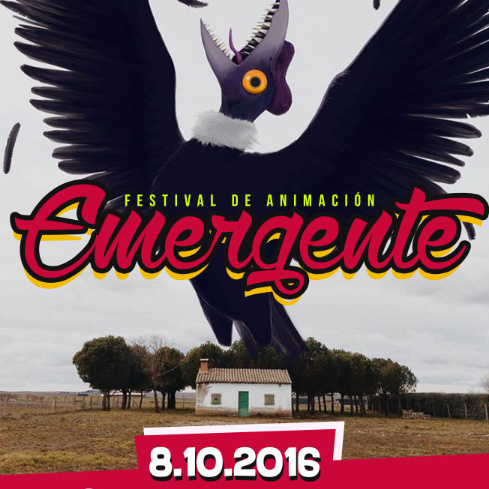 Afiche Festival de Animación Emergente